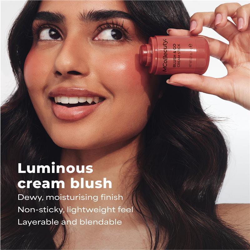 MCoBeauty Blush & Go Cream Stick Warm Terracotta