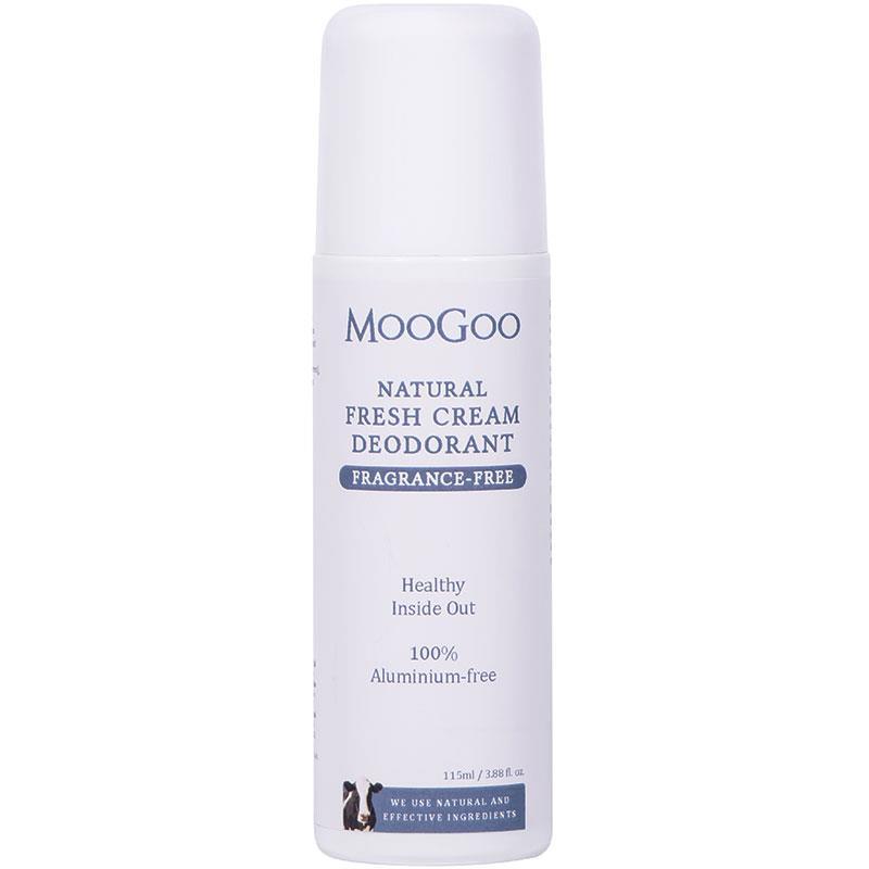 Moogoo Natural Fresh Cream Roll On Deodorant Sensitive Exclusive Size 115ml