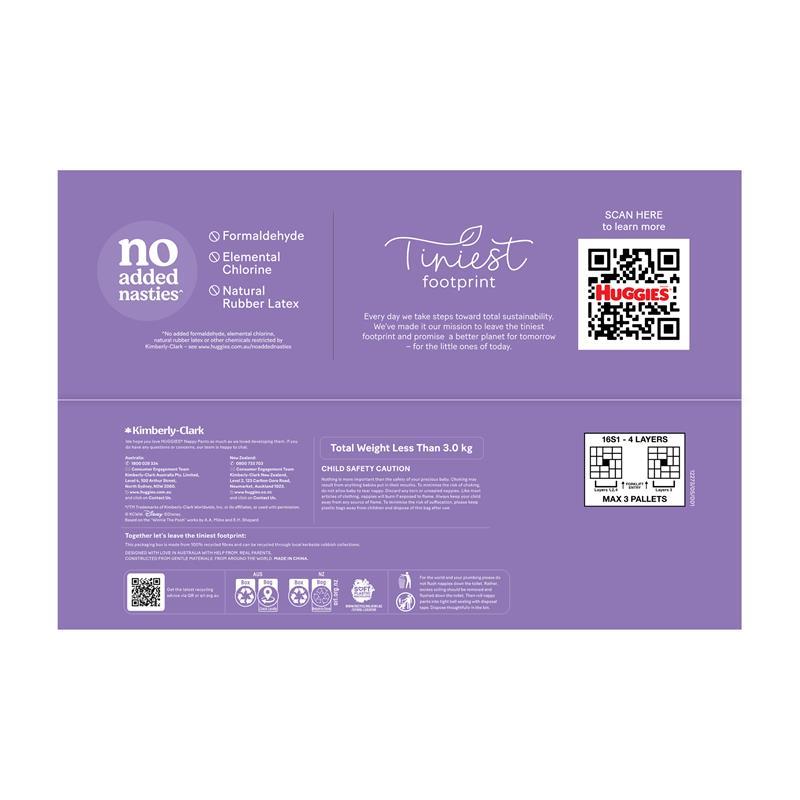 Huggies Skin Protect Nappies Size 6 (15 & over Kg) 42 Pack
