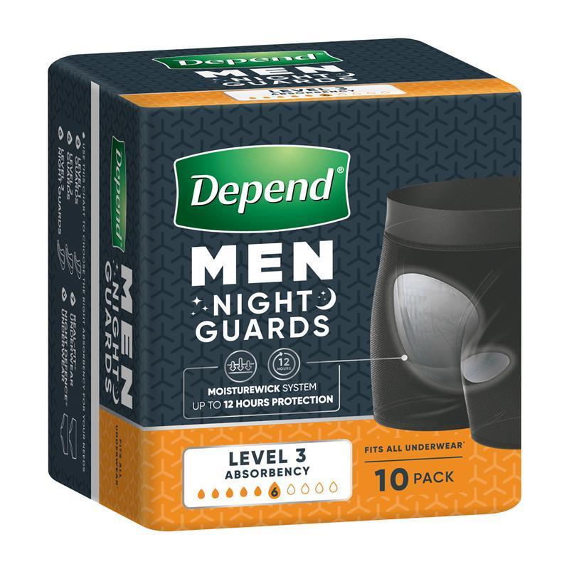 Depend for Men Guards Level 3 10 Pack