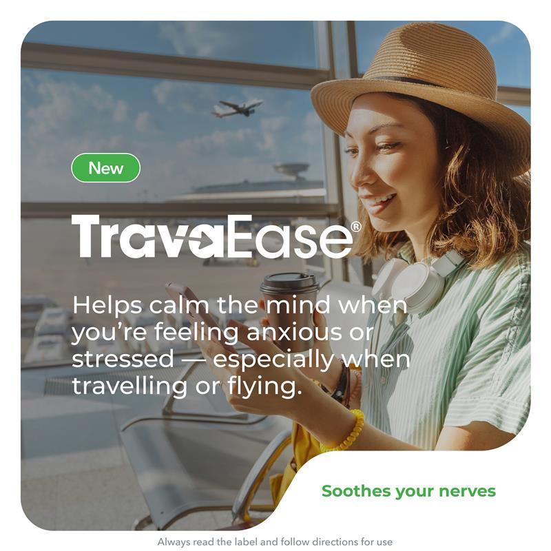 TravaEase Passionflower 14 Tablets