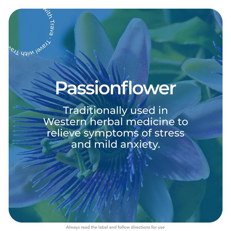 TravaEase Passionflower 14 Tablets