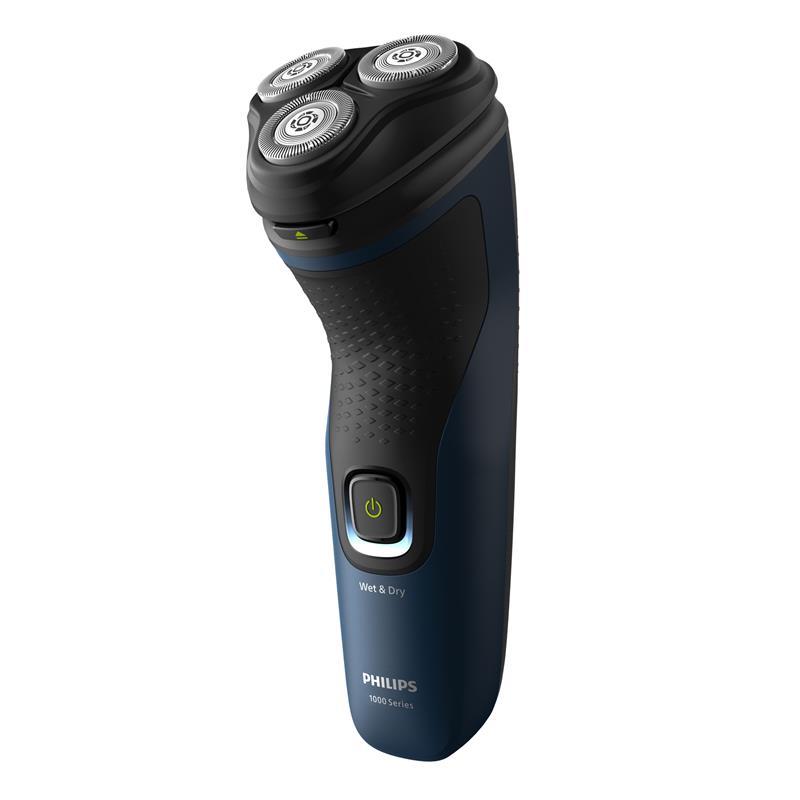 Philips Shaver Series 1000 3D Floating Heads Wet & Dry 8 Hour Charge Time NiMH Battery