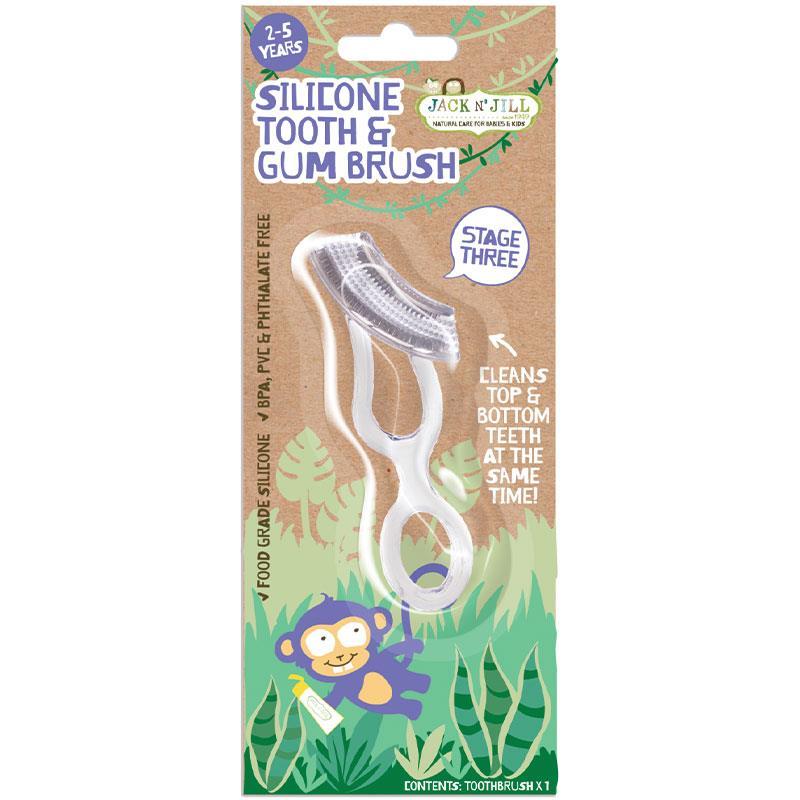Jack n Jill Stage 3 Silicon Toothbrush