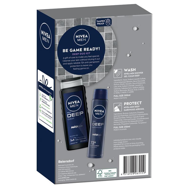 NIVEA MEN Be Game Ready Gift Box 2025