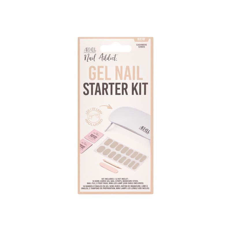Ardell Nail Addict Gel Nail Starter Kit Cashmere Sands