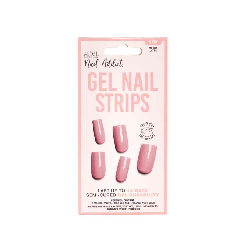 Ardell Nail Addict Gel Nail Strips Mocha