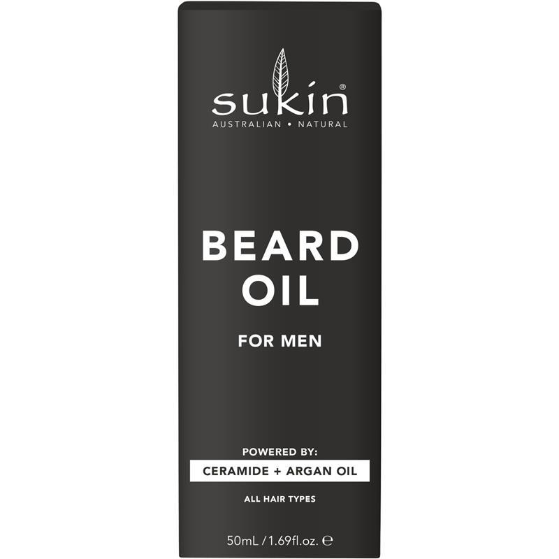 Sukin For Men Beard Oil 50ml NEW