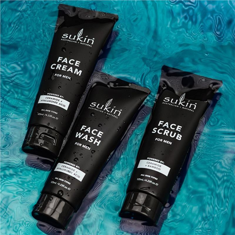 Sukin For Men Face Scrub 125ml