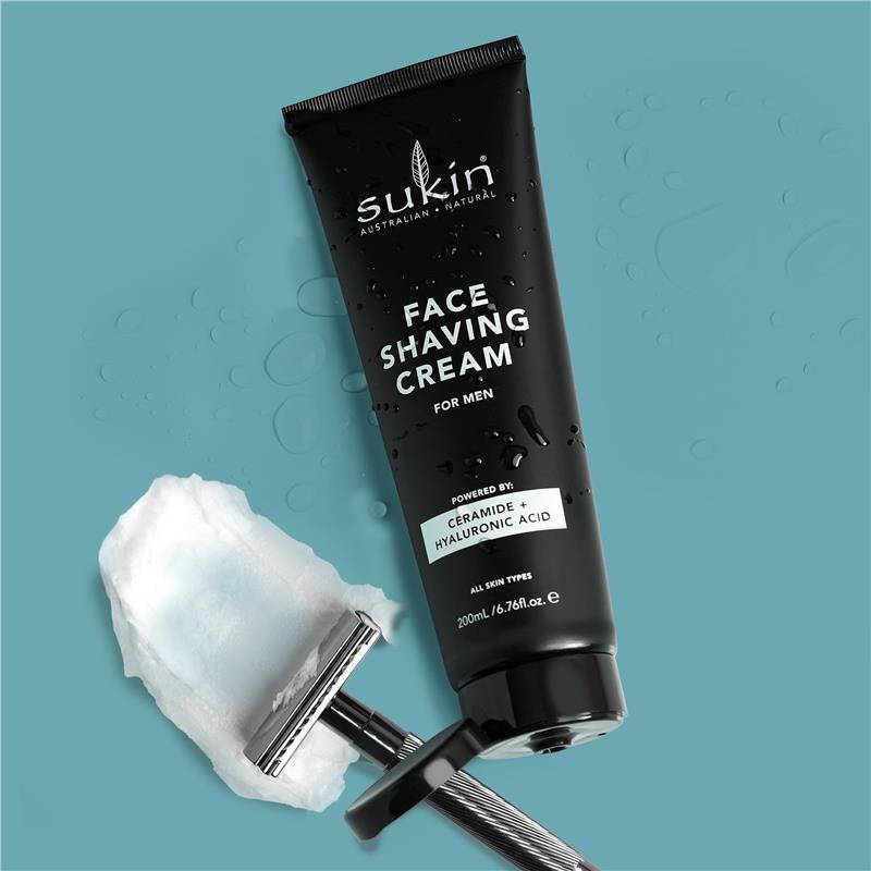 Sukin For Men Shaving Cream 200ml