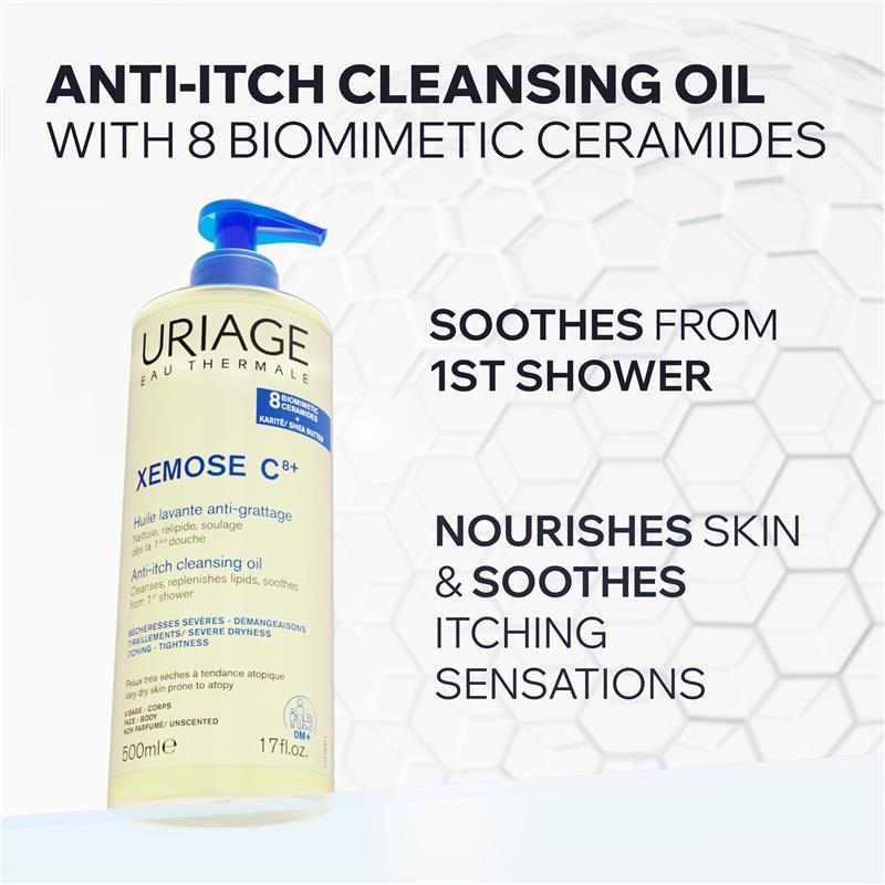 Uriage Eau Thermale Huile Lavante Cleansing Soothing Oil 500ml