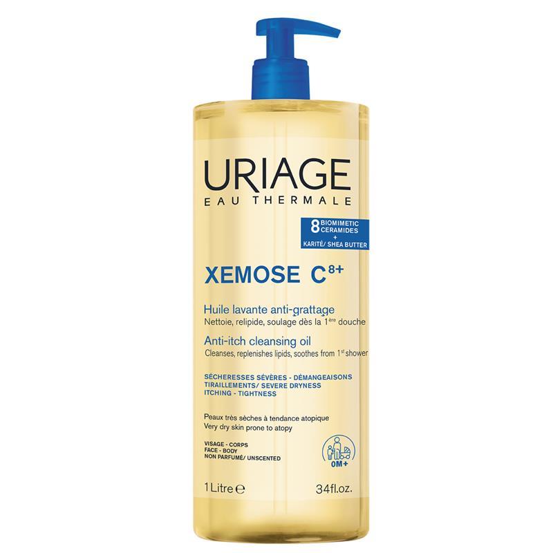 Uriage Eau Thermale Huile Lavante Cleansing Soothing Oil 1 Litre
