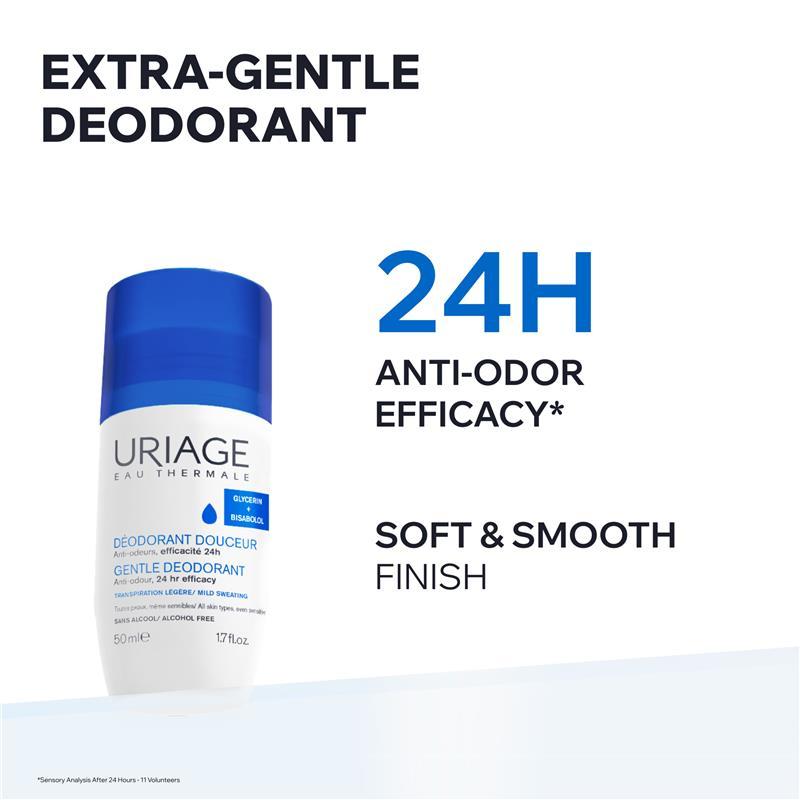 Uriage Eau Thermale Gentle Deodorant Roll On 50ml