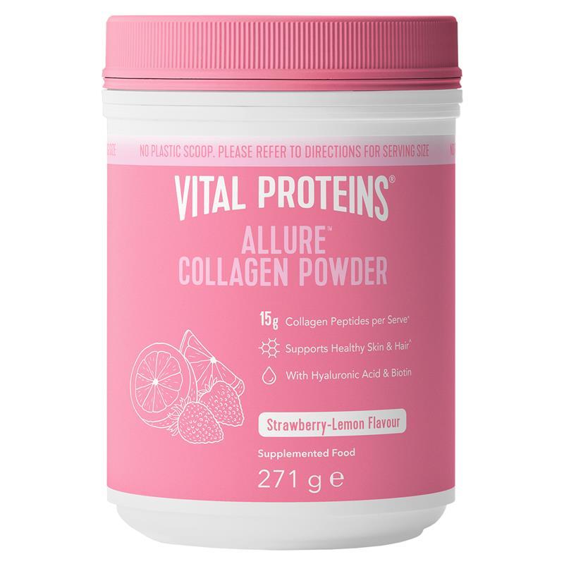 Vital Proteins Allure Collagen Powder Strawberry Lemon 271g