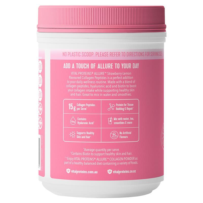 Vital Proteins Allure Collagen Powder Strawberry Lemon 271g