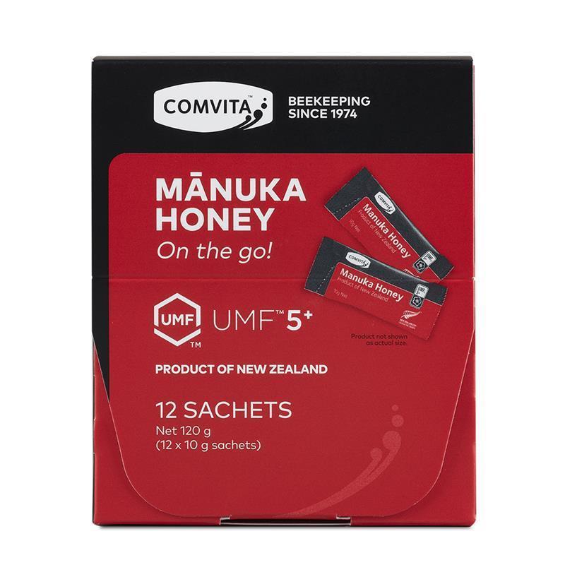 Comvita Manuka On The Go UMF 5+ 12 Sachets