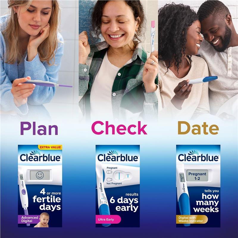 Clearblue Visual Early Detection Pregnancy Test 10 pack (Bundle)
