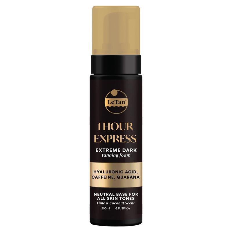Le Tan Gold 1 Hour Express Extreme Dark Tanning Foam 200ml