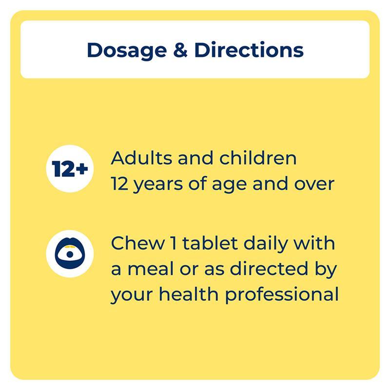 OsteVit-D Vitamin D3 & Calcium Chewable 60 Tablets