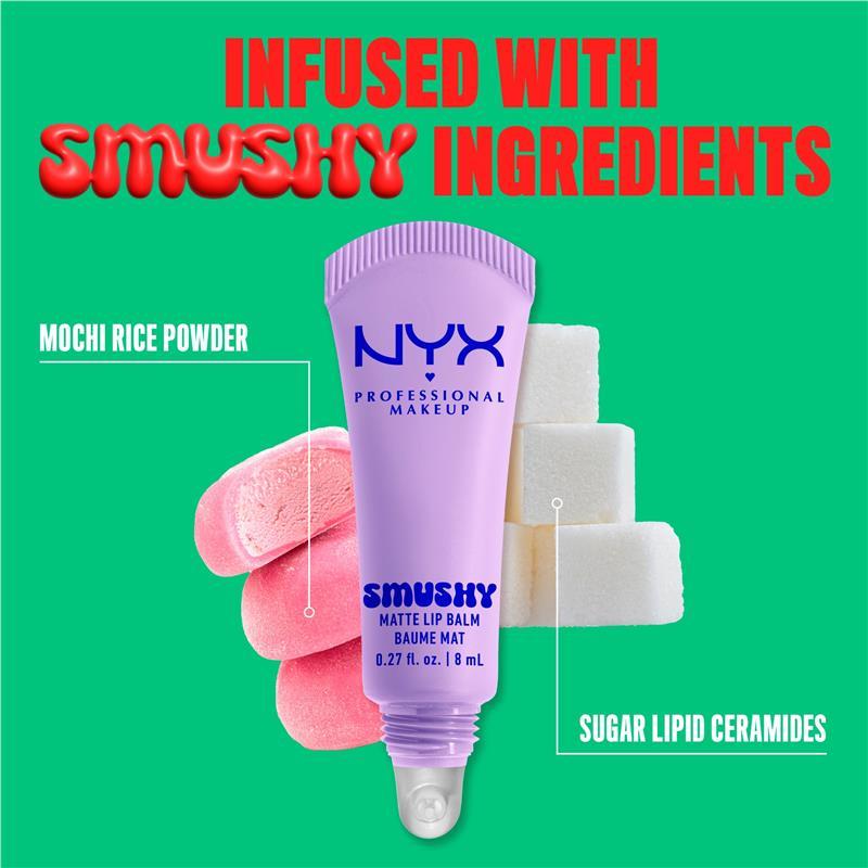 NYX Smushy Matte Lip Balm Sugar Smus