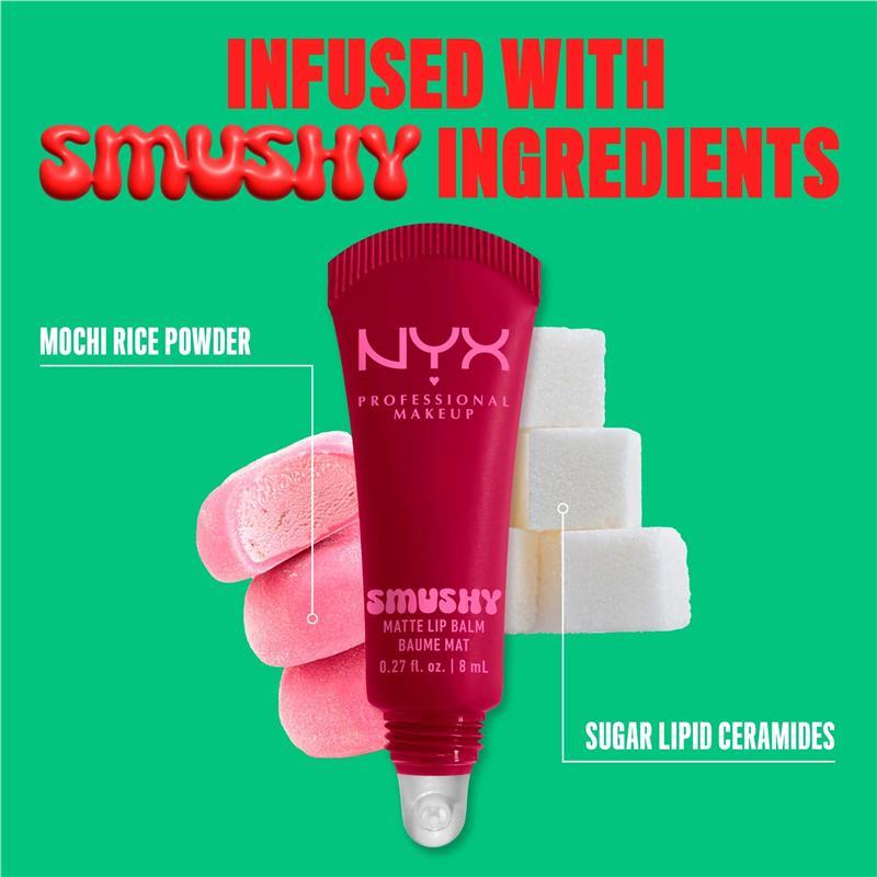 NYX Smushy Matte Lip Balm Sqze N Siz