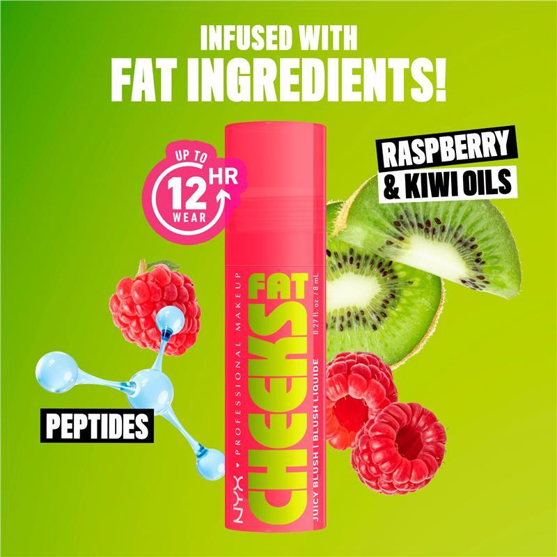 NYX Fat Cheeks Blush Bouncin Berry