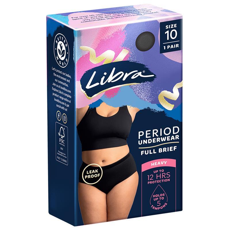 Libra Period Underwear Full Brief Small