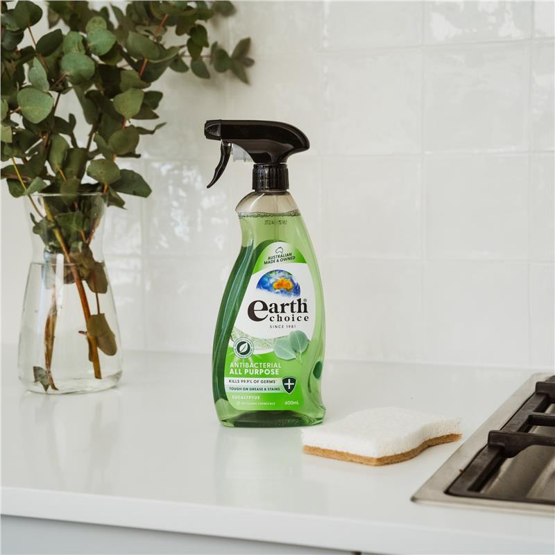 Earth Choice Antibacterial All Purpose Eucalyptus 600ml