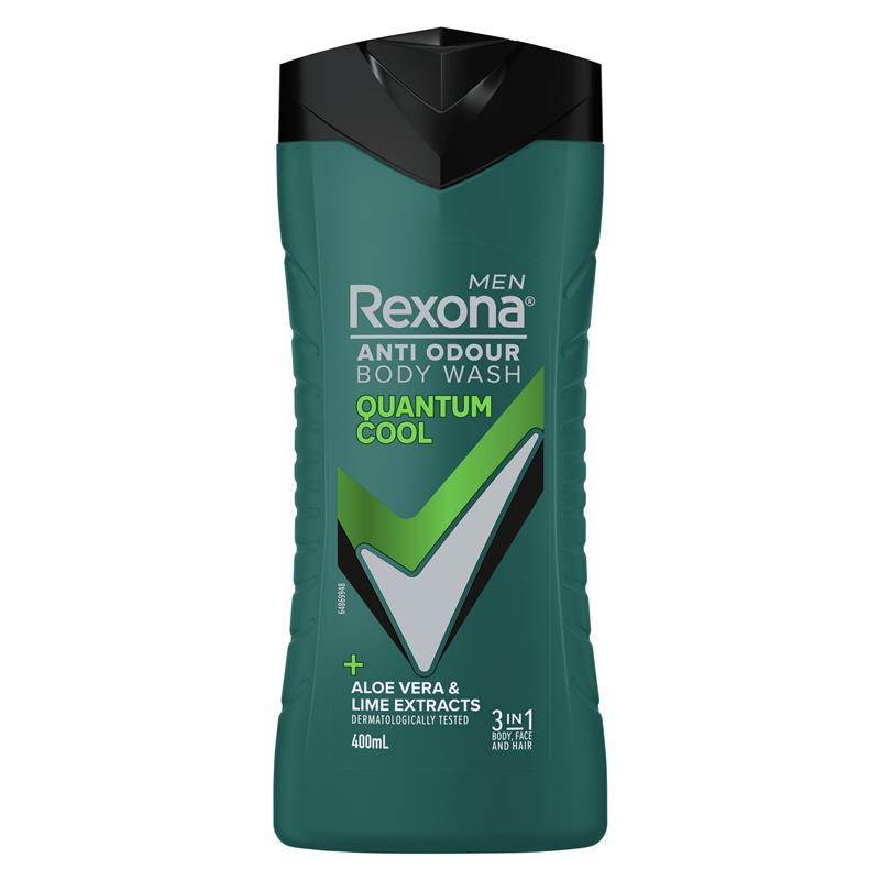 Rexona Men Bodywash Quantum Cool 400ml