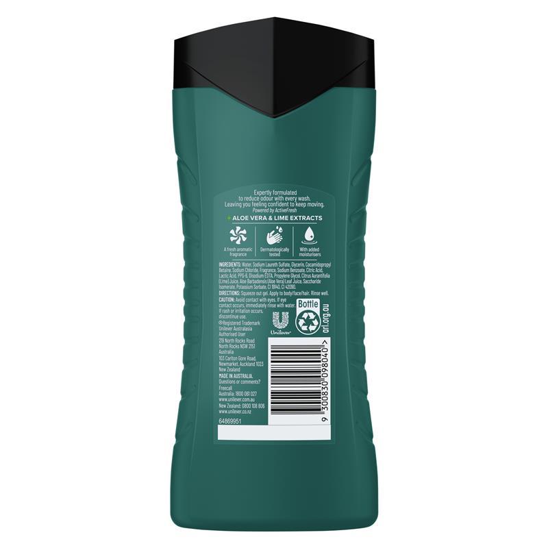 Rexona Men Bodywash Quantum Cool 400ml