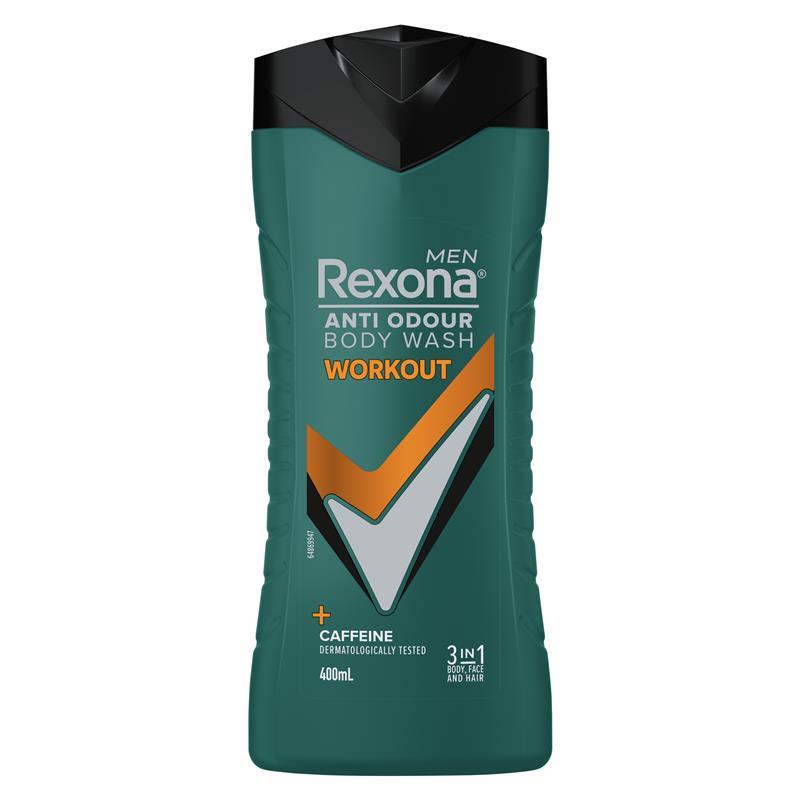 Rexona Men Bodywash Workout 400ml