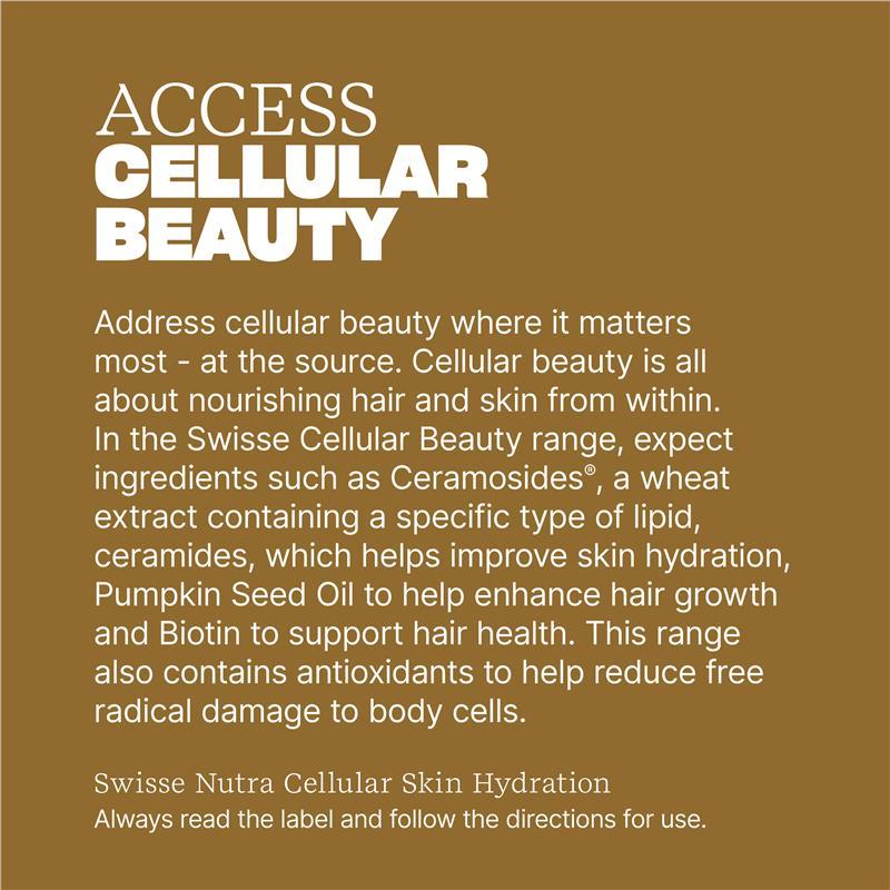 Swisse Nutra Cellular Skin Hydration 60 Tablets