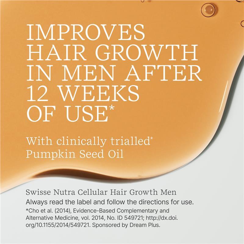 Swisse Nutra Cellular Hair Growth Mens 60 Tablets