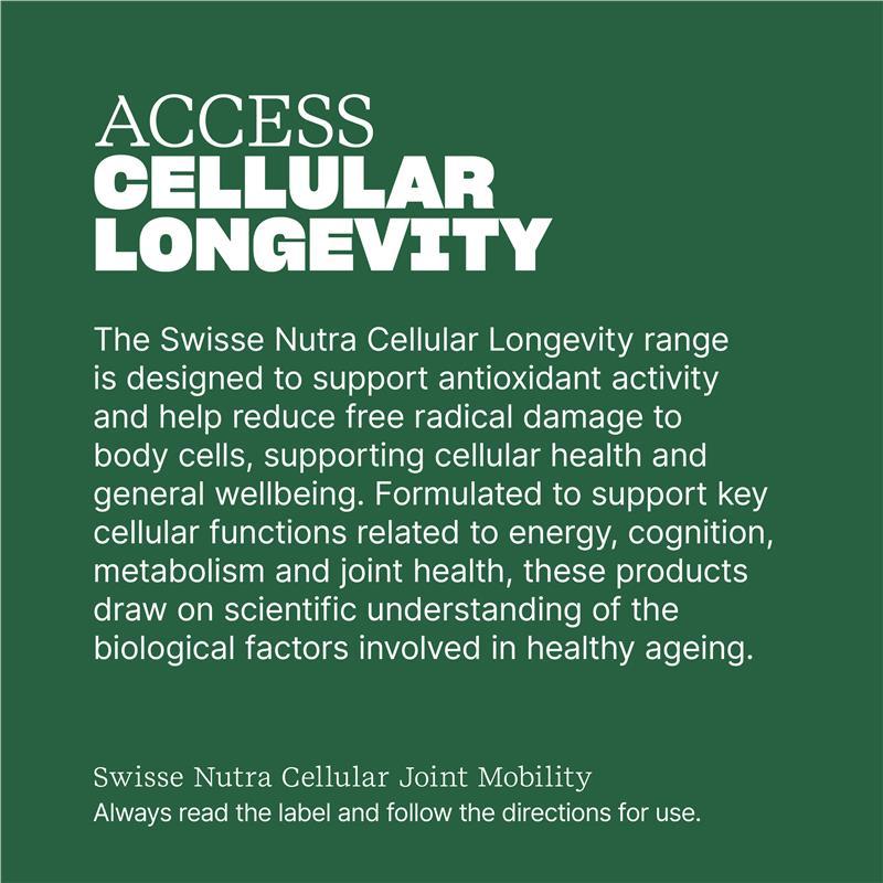 Swisse Nutra Cellular Joint Mobility 30 Tablets