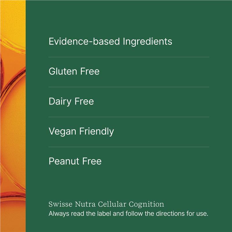 Swisse Nutra Cellular Cognition 60 Tablets