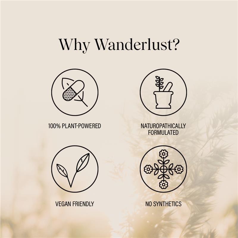 Wanderlust Plant Omega 3 60 Capsules