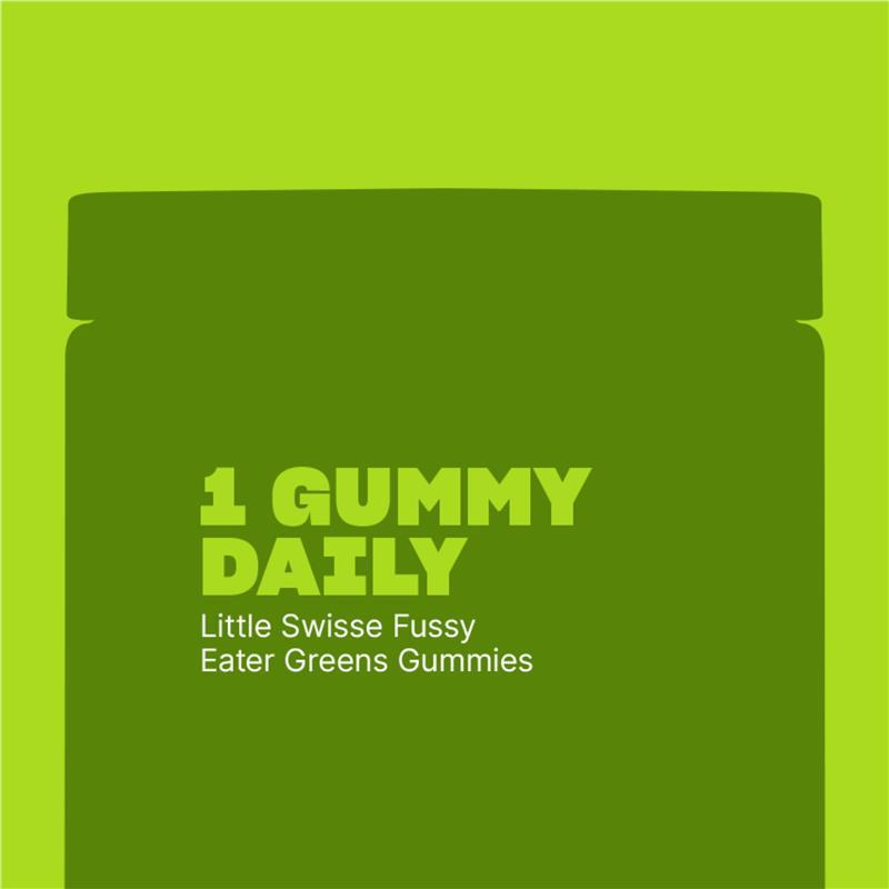 Little Swisse Green Boost Gummies 80 Pack