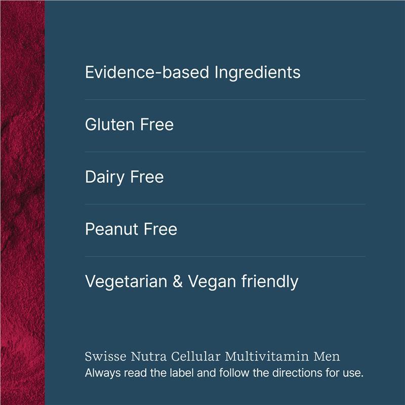 Swisse Nutra Cellular Multivitamin Men 90 Tablets