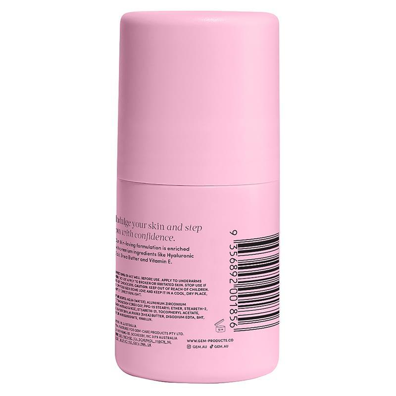 Gem Skin-Loving Antiperspirant Deodorant Roll On Coconut Vanilla 50ml