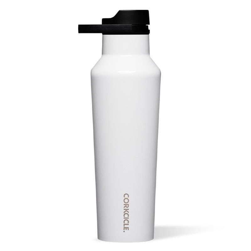 CORKCICLE Sport Canteen - 600ml Gloss White