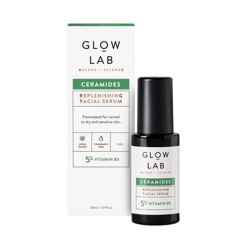Glow Lab Ceramides Replenishing Facial Serum 30ml