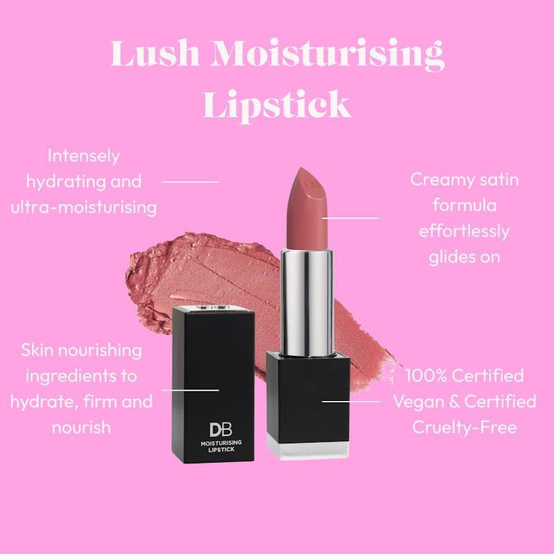 DB Cosmetics Moisturising Lipstick Peach Dream