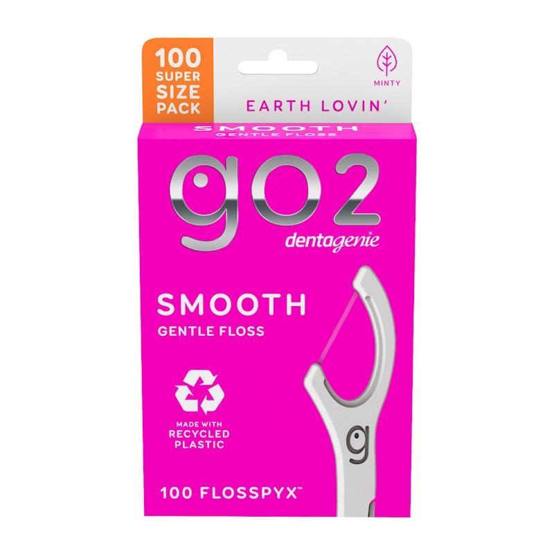 Dentagenie Smooth Flosspyx Minty 100 Super Size 3Pack