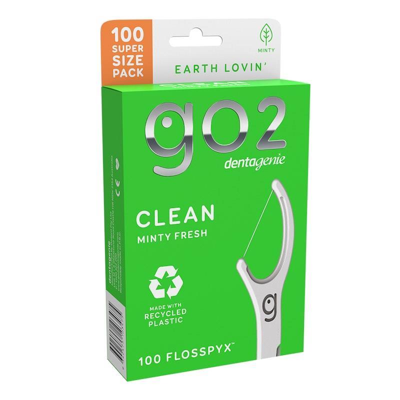Dentagenie Clean Flosspyx Minty 100 Super Size 3Pack