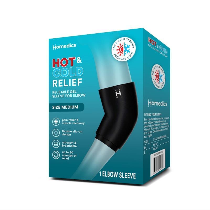 Homedics Hot & Cold Relief Gel Sleeve for Elbow 6 Pack