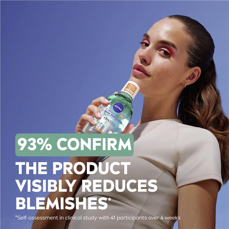 NIVEA Micellar Water Derma Skin Clear 400ml