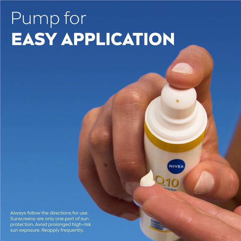 NIVEA Q10 Anti-Wrinkle Expert Daily UV Fluid SPF50 40ml