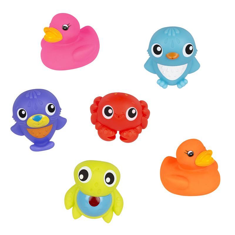 Playgro MIni Marine Squirtees (10 Pack)