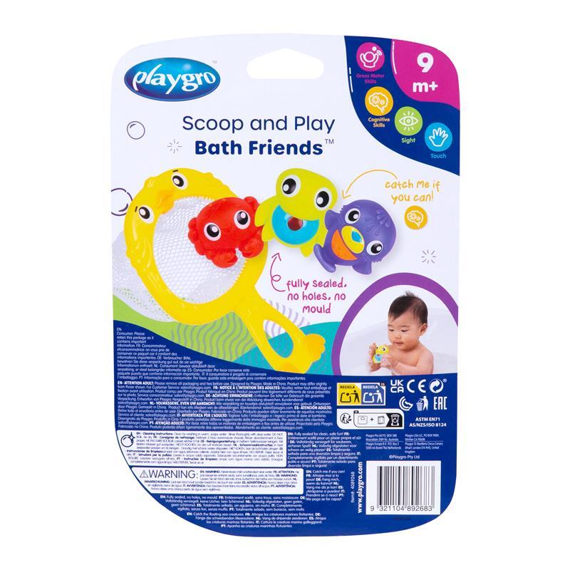 Playgro Scoop and Play Bath Friends