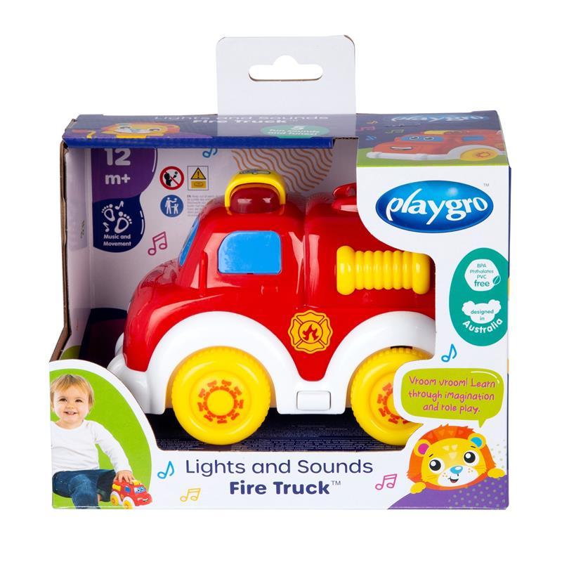 Playgro Lights And Sounds Fire Truck